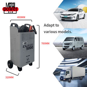 KARJOYS Démarreur de batterie de voiture intelligent avec affichage numérique, <span class=keywords><strong>12</strong></span> à <span class=keywords><strong>24</strong></span> volts, <span class=keywords><strong>chargeur</strong></span> de batterie de voiture, booster de puissance - Product Image 3