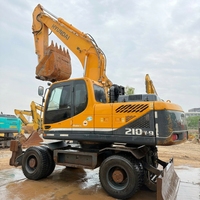 Excavadora Hyundai 210W-9S Usada Original de Corea 2025 210W-9 210-9S 220LC-9s 210 Maquinaria de Construcción Usada 210w9s