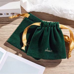 Sac à poussière en velours personnalisable avec cordon de serrage, emballage textile haut de gamme pour usage industriel et cadeaux - Product Image 5