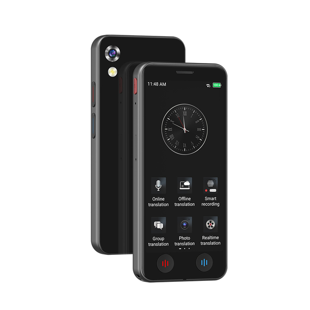 Portable Two Way Instant Speech Electronic Pocket Translation Devices Real-time Automatic A40 Smart Language Translation