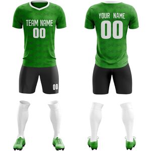 Pantalones Cortos de Fútbol Personalizados con Nombre y Número del Equipo, Unisex, Transpirables, Sublimados, Cuello en V, 180g, Ropa Deportiva - Product Image 3