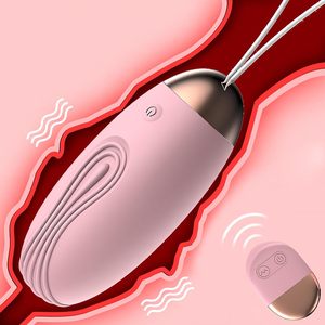 Uso personale delle donne Vagina giocattoli sessuali Mini proiettile vibratore uova con telecomando per la masturbazione di piacere sessuale - Product Image 1