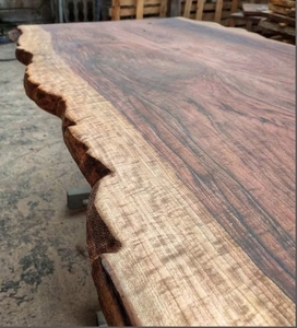 Tavolo <span class=keywords><strong>da</strong></span> Pranzo in Noce di Produzione Artigianale Tavolo <span class=keywords><strong>da</strong></span> <span class=keywords><strong>Cucina</strong></span> Unico Realizzato a Mano con Lastre a Bordo Vivo - Product Image 5