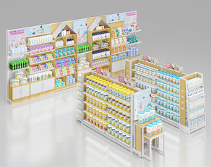 Customized First-Class Metal Supermarket Shelving Racks Convenience Store Display Shelves China Supplier Factory Direct - Product Image 2