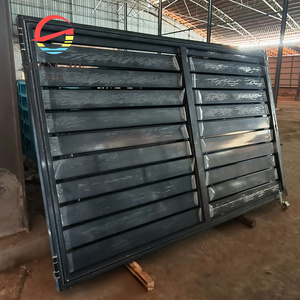 Fabricants <span class=keywords><strong>de</strong></span> portails coulissants automatiques électriques en aluminium pour l'extérieur, panneaux <span class=keywords><strong>de</strong></span> <span class=keywords><strong>portail</strong></span> coulissants en métal, clôture <span class=keywords><strong>de</strong></span> sécurité et portails coulissants - Product Image 2