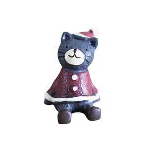 Christmas Resin Figurines Miniature Dolls Indoor Decorations Matte Finish Craft Ornaments - Product Image 4
