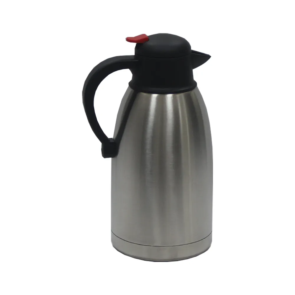 Bule de café de aço inoxidável com isolamento personalizado, cafeteira térmica para chá e café