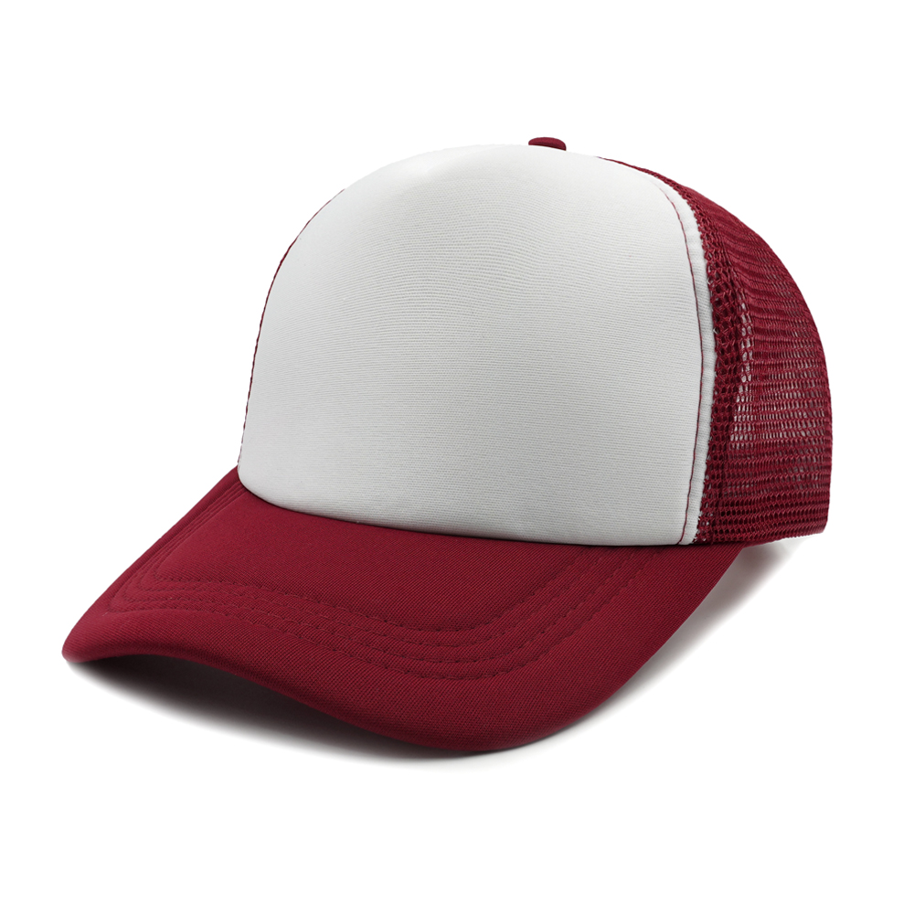 Deep red+White