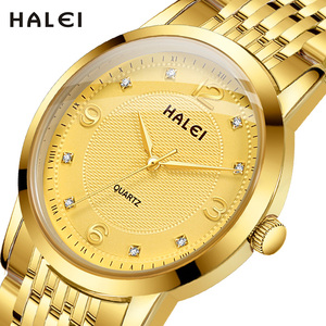 Montre Homme Quartz Originale HALEI Neuve, Étanche 3 ATM, Acier Inoxydable, Aiguilles, Mouvement Japonais, Vente en Gros, Livraison Directe - Product Image 4