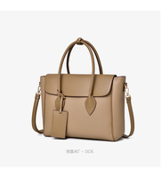 Sac fourre-tout grande capacité de style navetteur OEM pour femme avec bandoulière et doublure en polyester