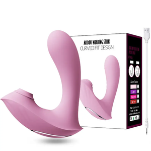 ラグジュアリー3 in 1ウェアラブルアプリコントロール吸う振動暖房大人用おもちゃ女性用オナニーバイブレーター卵楽しい大人用おもちゃ - Product Image 4