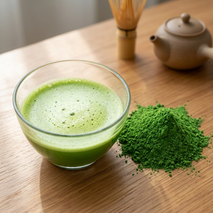 Matcha en Polvo 7A Cultivado a Gran Altitud, Baja Astringencia, Cobertura Premium, Precio al por Mayor, Etiqueta Privada, Logotipo Personalizado - Product Image 1
