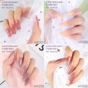Hanyinails <span class=keywords><strong>Uñas</strong></span> Artificiales, Suministros Profesionales para <span class=keywords><strong>Uñas</strong></span>, Puntas de Gel, Puntas de <span class=keywords><strong>Uñas</strong></span> de Gel Suave con Cobertura Completa, <span class=keywords><strong>Uñas</strong></span> Postizas, Puntas de Gel - Product Image 2