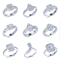 Kirin bijoux Design de mode 925 argent Sterling plaqué or Rose grands anneaux femmes géométrique disque cercle anneau