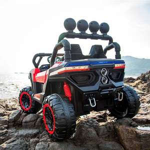 热销 MUCHUAN 12V 四轮儿童电动玩具车 2*550 电机多功能塑料电池车廉价儿童玩具 - Product Image 4