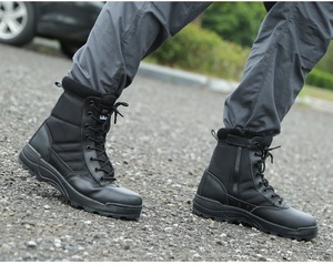 Chaussures de sport de désert pour hommes, imperméables, résistantes à l'usure, en caoutchouc, pour la randonnée, l'entraînement en plein air, le combat, l'escalade, les bottes tactiques - Product Image 4