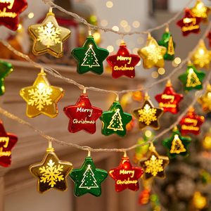 Scandinavian Waterproof Star Christmas LED <b>Lights</b> Battery Powered Plastic Decor for Living Room <b>Ceiling</b> <b>light</b> - Product Image 2