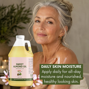 <span class=keywords><strong>Aceite</strong></span> <span class=keywords><strong>de</strong></span> <span class=keywords><strong>Almendras</strong></span> Dulces Natural Prensado en Frío OEM Sin Refinar Sin Hexano para Piel Seca y Sensible, Cuidado del Cabello, Masajes Corporales, Elaboración <span class=keywords><strong>de</strong></span> Jabón - Product Image 3