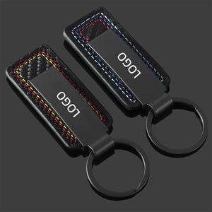 <span class=keywords><strong>Porte</strong></span>-clés léger et tendance en alliage de zinc et cuir véritable de haute qualité pour Mercedes (vente en gros) - Product Image 5