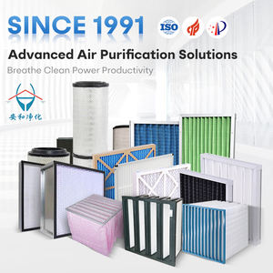 Anhe AGTHC High-Efficiency <strong>Box</strong> <strong>Filters</strong> Maximum Operating Pressure 500 Bag <strong>Filter</strong> for Clean Room - Product Image 3