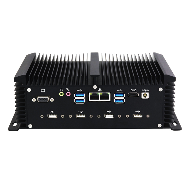 Ipc Linux Board Barebone In-tel Core 4200U RS232/RS485/RS422 COM Port Industrial Pc Computer In Rugged Case