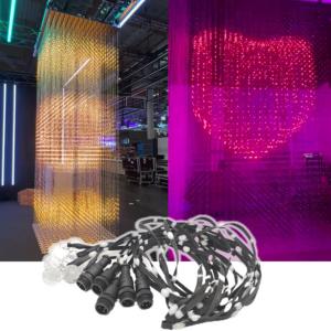 Pixel Strings 3D Matrix Módulos de luz LED para iluminación de escenario Lugares comerciales y hoteles-Stage Lighting <span class=keywords><strong>Magic</strong></span> - Product Image 1