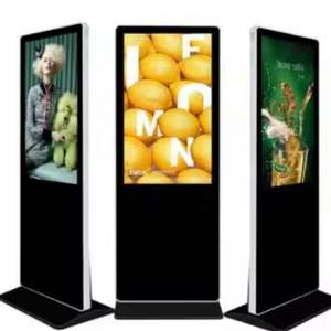High-Definition 85inch Indoor <b>Floor</b>-Standing Vertical Advertising <b>Machine</b> Touch LCD Display 4K Ultra HD LED Light Remote - Product Image 6
