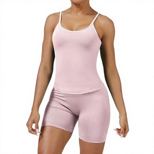 Conjunto Deportivo de Yoga Transpirable sin Espalda de Secado Rápido para Mujer, Ideal para Gimnasio - Product Image 4
