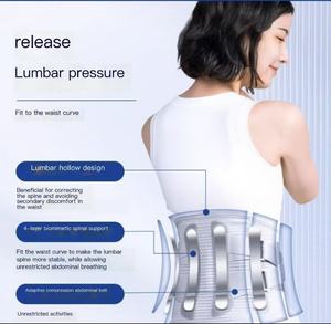 เข็มขัดพยุงหลังปรับได้เข็มขัดรัดเอวรัดเอว - Product Image 6