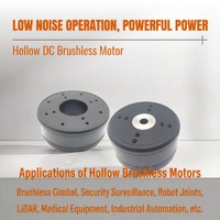 Moteur CC sans balais à rotor externe de haute précision, série LH, grand couple, étanche, pour appareils électroménagers, robotique et AGV