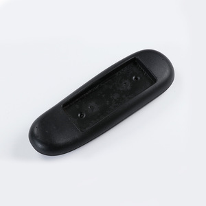 Accoudoirs en PU pour chaise de bureau, noirs, ensemble de 2 pièces, design moderne fixe - Product Image 3