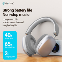 Headset Gaming Nirkabel P47 Over Ear Laris Manis dengan Driver Dinamis ANC Latensi Rendah BT 5.4 Desain Nyaman