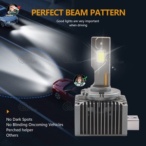 Tăng D1S D2S D2R D3S D4S D4R d5s D8S Led Đèn Pha Bóng đèn chuyển đổi Kit 160 Wát 30000lm, 6000K màu trắng, <span class=keywords><strong>HID</strong></span> để dẫn trực tiếp - Product Image 3