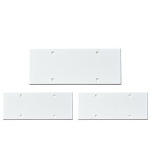 Juego de 3 cubiertas para cassettes Gloca 506 con tornillos incluidos para accesorios universales de cableado de caja 506 - Product Image 1