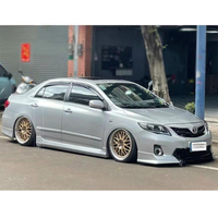 Protector Tipo Pala para Labio Delantero y Cubierta de Parachoques Trasero para Toyota Corolla 2008 2009 2010 2011 2012 2013, Accesorios Exteriores de Automóvil