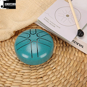 Jingying 2026 – Vente en gros usine – Tambour à langue universel mini en acier au carbone de 3 pouces à 6 notes – Instruments de percussion - Product Image 4