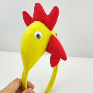 MADESHINE Diadema de disfraz de animal para mujer y niña, accesorio de fiesta para niños, diadema de gallo, pollo, pollito para Halloween - Product Image 3