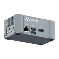 Computadora de Borde con IA TWOWIN, Nvidia Jetson Xavier NX 16GB 21TOPS, Kit de Placa de Desarrollo, 128SSD, Caja Industrial T505, CPU de 6 Núcleos, 384 Núcleos