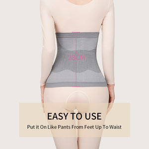 S-SHAPER Frauen Slim <span class=keywords><strong>Waist</strong></span> Shaper Bauchs ch neider Reduzieren Sie Bauch fett Turmalin Bambus Taillen gürtel - Product Image 5