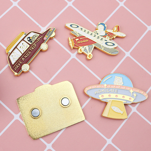 Tùy Chỉnh Kẽm Hợp Kim Tủ Lạnh Nam Châm Cho Quà Tặng Dễ Thương Vui Mới Lạ Phim Hoạt Hình Không Gian Chuyến Bay Men Kim Loại Tủ Lạnh Nam Châm - Product Image 4