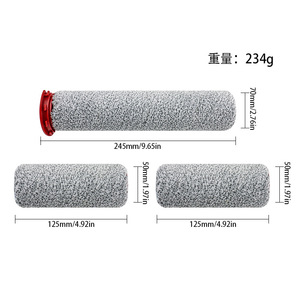 โรโบร็อค เอ 10 พลัสชุดแปรงลูกกลิ้งหลักสำหรับเครื่องขัดพื้น อะไหล่ทดแทนตัวกรองที่ปาดน้ำ อุปกรณ์ทำความสะอาดบ้าน - Product Image 4