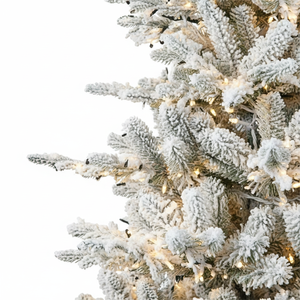 <span class=keywords><strong>Albero</strong></span> di Natale Artificiale Moderno Pre-Illuminato, <span class=keywords><strong>Grande</strong></span>, Bianco Neve, Effetto Innevato, Produzione Cinese, Vendita all'Ingrosso - Product Image 4