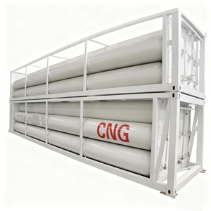 Conteneur <span class=keywords><strong>de</strong></span> cylindre à gaz naturel comprimé (GNC) professionnel à 12 tubes pour un stockage sûr du gaz dans les centres <span class=keywords><strong>de</strong></span> <span class=keywords><strong>recherche</strong></span> <span class=keywords><strong>et</strong></span> <span class=keywords><strong>de</strong></span> <span class=keywords><strong>développement</strong></span> - Product Image 1