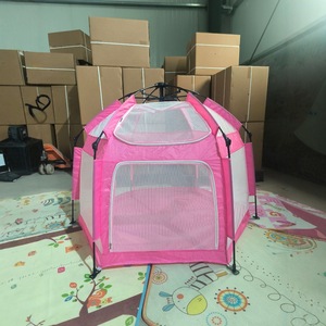 एक-बटन त्वरित कपड़े खोलने वाले बच्चों के खेल बाड़ टेंट इनडोर आउटडोर स्थापना-मुक्त तह - Product Image 3