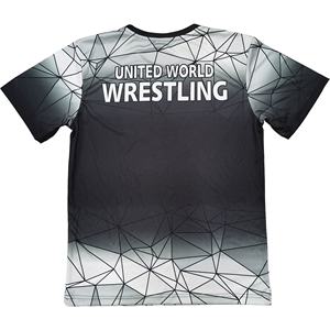 Set Baju Gulat Rajut Pria Custom 2025 Kaos+Celana Pendek Sublimasi Penuh 2 Pcs Set Internasional - Product Image 4