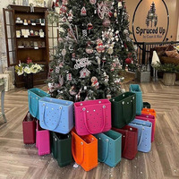 Sac de plage en EVA tendance 2026 pour filles et bébés, sac fourre-tout en caoutchouc souple en silicone, sacs fourre-tout en EVA pour femmes, prix de gros, sac de pêche en EVA L14