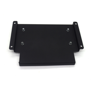 hoja modificada para requisitos particulares chapa anodizada negra que sella las piezas que dobla las piezas - Product Image 3