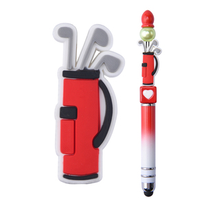 Tùy chỉnh cna thời đại Silicone tiêu điểm hạt Keychain nhân vật hoạt hình lấy cảm hứng từ tiêu điểm hạt trang trí điều dưỡng silicon tiêu điểm hạt bút - Product Image 4