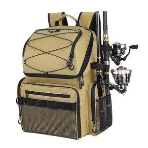 Sac à dos de pêche Artex de haute qualité, boîte à pêche, glacière, sac à dos de pêche avec porte-canne, étanche, sac à dos de pêche - Product Image 1