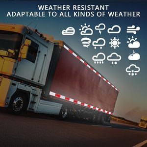 Flecha reflectante para coche al por mayor, cinta <span class=keywords><strong>de</strong></span> seguridad, advertencia <span class=keywords><strong>de</strong></span> marcado, pegatina reflectante <span class=keywords><strong>de</strong></span> límite <span class=keywords><strong>de</strong></span> velocidad - Product Image 4